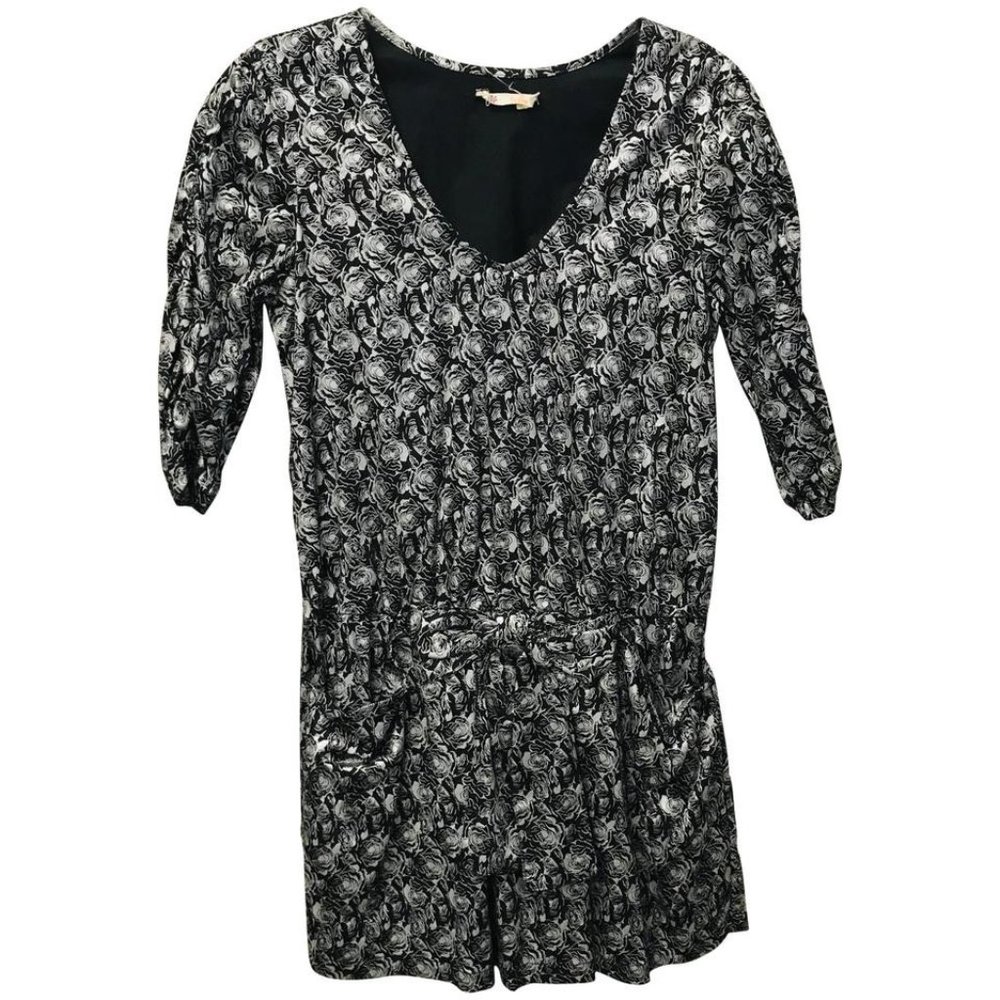 NWT Tulle Anthropologie Floral Print Bow Dress